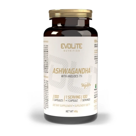 Evolite Ashwagandha 375mg - 100kaps.