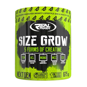 Real Pharm Size Grow 675g Truskawka-Arbuz Stack Kreatynowy