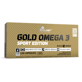 Olimp Gold Omega 3 Sport Edition - 120kaps