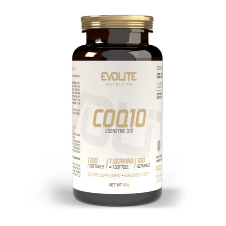 Evolite Coenzyme Q10 100mg - 100softgels.