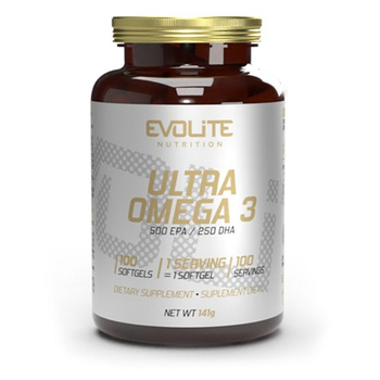 Evolite Ultra Omega 3 500EPA/250DHA - 100softgels.