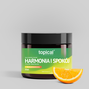 Topical Żelki konopno-ziołowe HARMONIA I SPOKÓJ 30 szt.