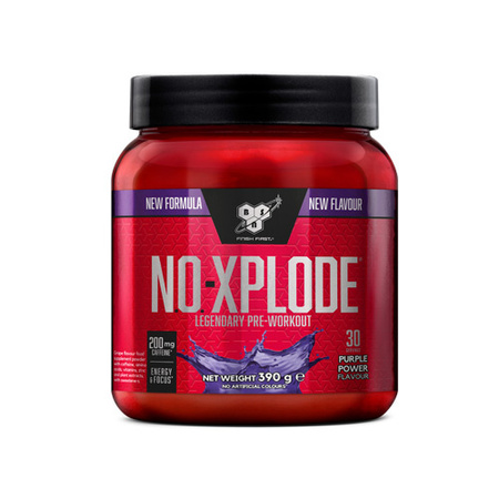 BSN N.O. XPLODE 390g Winogronowy Przedtreningówka