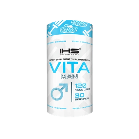 IHS Vita Man Multivitamin 120 vcaps. KOMPLEKS WITAMIN DLA MĘŻCZYZN