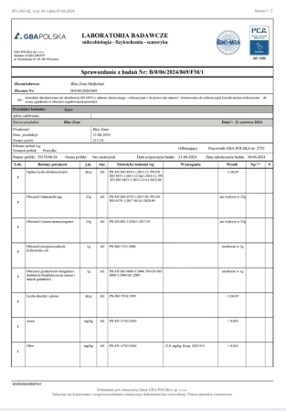 Blue Zone - Błękit metylenowy Ph. Eur. 30ml klasy farmaceutycznej