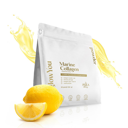 GlowYou Collagen Marine Kolagen 5000mg 180g - Cytryna
