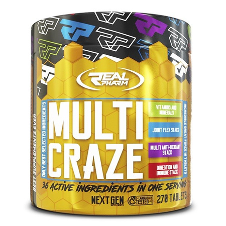 Real Pharm Multi Craze - 270tab.