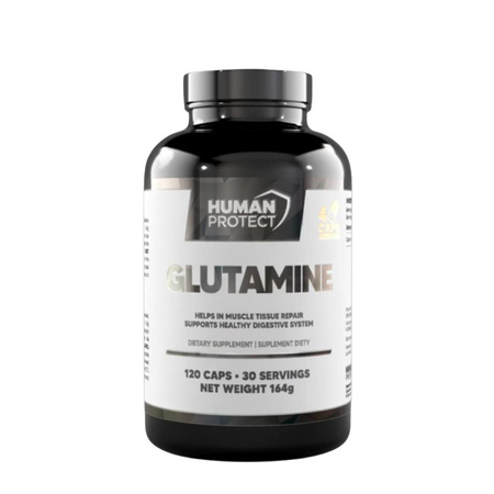 Human Protect Glutamine 120 kaps. Glutamina
