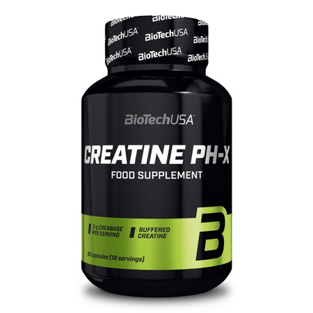 BioTech Creatine pH-X 90kaps. Buforowana Kreatyna