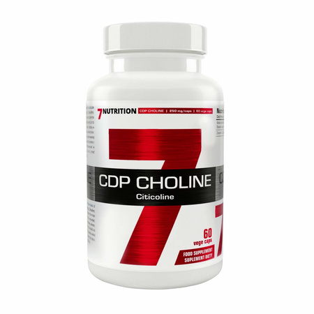 7Nutrition CDP Choline Citicoline - 60vcaps. Cholina
