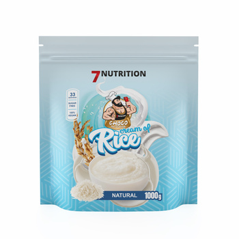 7Nutrition Cream of Rice - 1kg Pyszny i pożywny kleik ryżowy