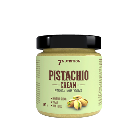 7Nutrition Pistachio Cream & White Chocolate 180g Krem Pistacjowy