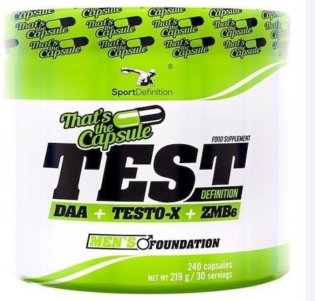 Sport Def. TEST Definition 240kaps. Booster Testosteronu