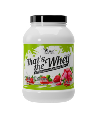 Sport Def. Thats the Whey 2kg Lody Truskawkowe MIX WPC WPI
