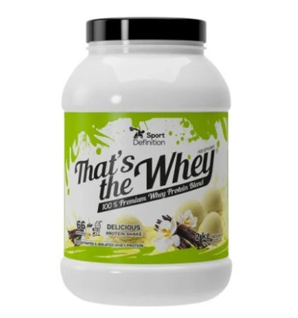 Sport Def. Thats the Whey 2kg Lody Waniliowe MIX WPC WPI