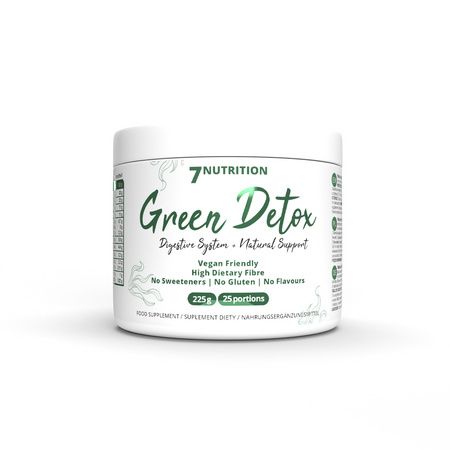 7Nutrition Green Detox 225g Detoks Wsparcie pracy Jelit