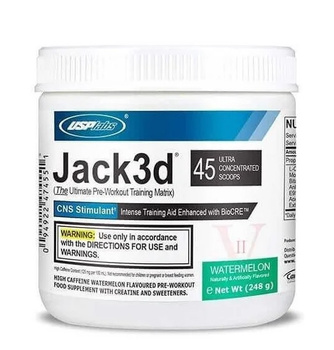 USP Labs Jack3d 248g Arbuzowy Przedtreningówka