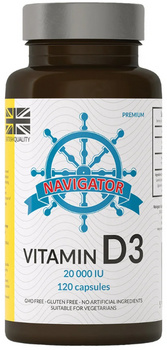 Navigator Vitamin D3 20000iu 120kaps.