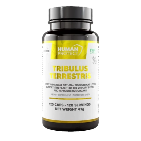 Human Protect Tribulus Terrestris 98% - 120vcaps.