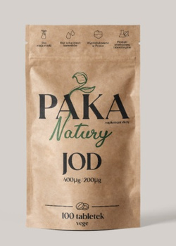 Paka Natury Jod 400µg / 200µg 100 tabl. wege
