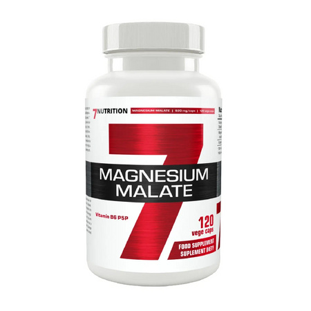 7Nutrition Magnesium Malate - 120vcaps.