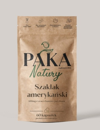 Paka Natury Szakłak Amerykański 60 kaps.