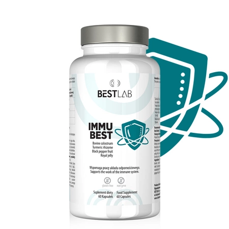 Best Lab Immu Best - 60 vcaps. Wsparcie Twojego układu odpornościowego