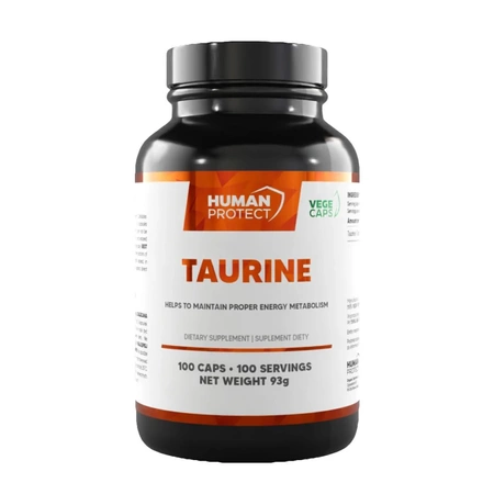 Human Protect Taurine 800mg - 100 vcaps.