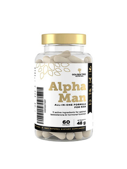 Golden Tree Alpha Man - 60 kaps.