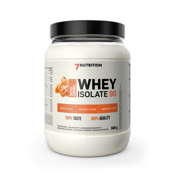 7Nutrition ISOLATE 90 500 g - Słony Karmel Izolat Białka WPI