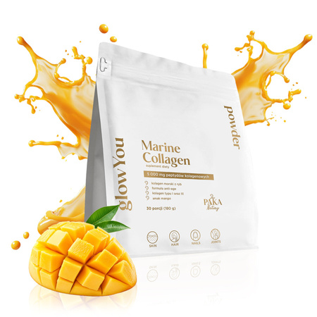 GlowYou Collagen Marine Kolagen 5000mg 180g - Mango