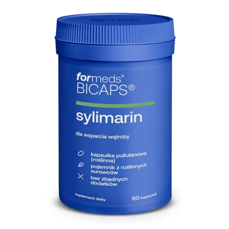 Formeds Bicaps Sylimarin - 60 kaps. Naturalne Wsparcie dla Twojego Układu Trawiennego