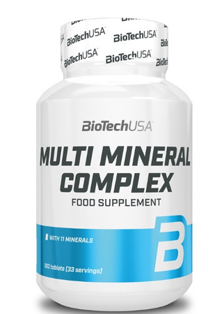 BioTech Multi Mineral Complex 100tab. Kompleks Minerałów