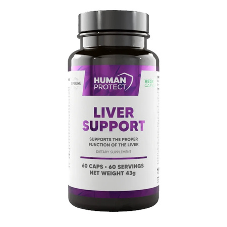 Human Protect Liver Support - 60kaps. Ochrona i regeneracja Twojej wątroby