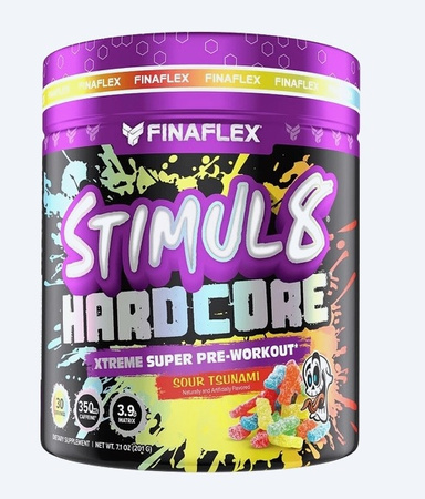 FinaFlex Stimul 8 HARDCORE 201g Sour Tsunami Przedtreningówka