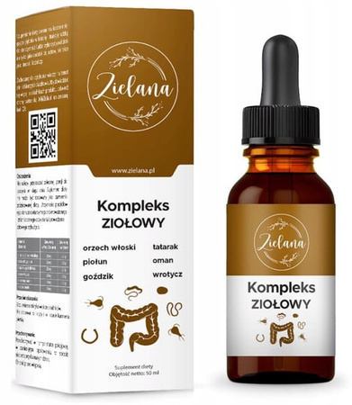 Zielana Kompleks Ziołowy - 50ml