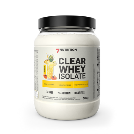 7Nutrition Clear Isolate 500g- Tropikalny Izolat białka WPI 