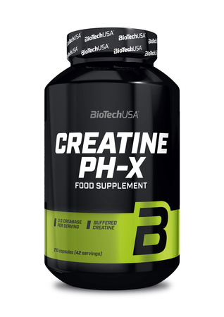 BioTech Creatine pH-X 210kaps. Buforowana Kreatyna