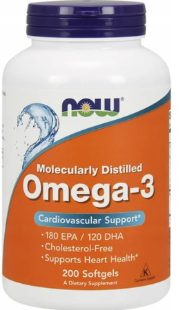 NOW Omega-3 - 200softgels