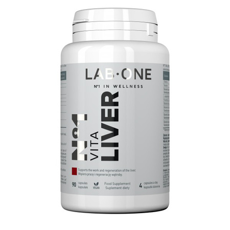 Lab One Vita Liver 90vkaps. Zdrowa Wątroba Detoks