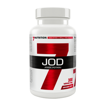 7Nutrition Jod ( Jodek Potasu ) 200mcg - 300tab.