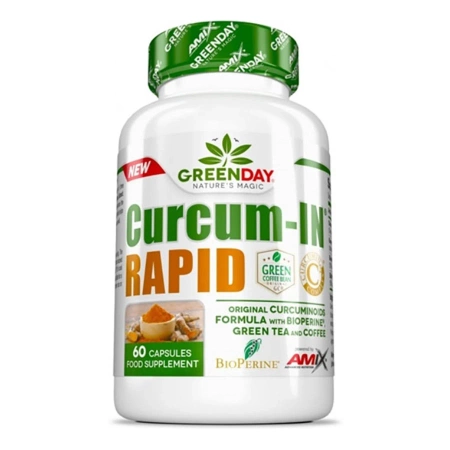GreenDay Curcumin-IN Rapid 60 caps.