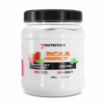 7Nutrition BCAA Perfect 500g - Wild Stra- Raspberr