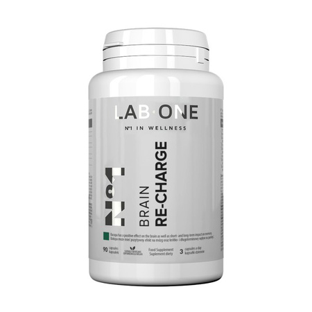 Lab One Brain Re-Charge 90kaps. Pamięć Koncentracja