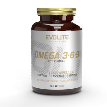 Evolite Omega 3-6-9 100kaps. Kwasy Tłuszczowe