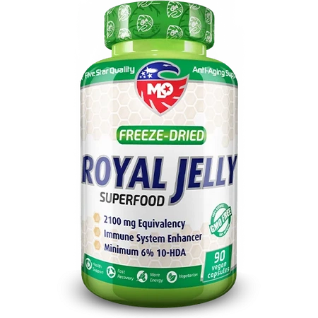 MLO Green Royal Jelly - 90 kapsułek Mleczko Pszczele Eliksir Młodości SUPERFOOD
