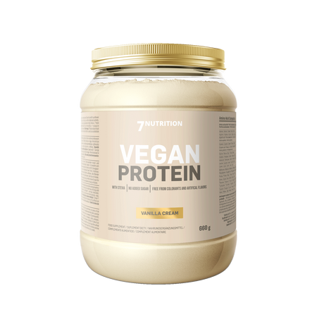 7Nutrition VEGAN Protein 660g Wanilia-Śmietanka Białko Wegańskie