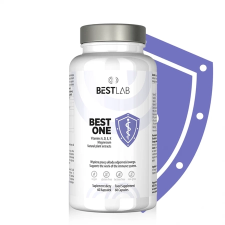 Best Lab Best One - 60vcaps. Wzmocnienie układu odpornościowego