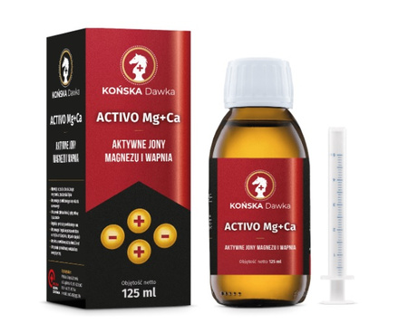 Końska Dawka Activo Mg + Ca 125ml Magnez Wapń
