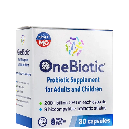 MLO Space OneBiotic - 30 caps. Odbudowa flory bakteryjnej na najwyższym poziomie